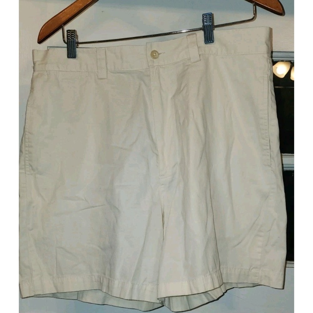 Vintage Polo Ralph Lauren Men's Khaki Beige Chino Shorts Size 34 /32